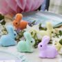 Pastel Bunny Table Decorations, thumbnail 3 of 3