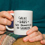 'Great Dads Get Promoted To Grandad' Mug, thumbnail 2 of 12