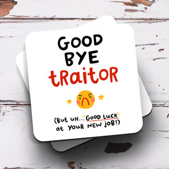 Personalised Mug 'Goodbye Traitor', 3 of 3