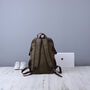 Colourway Canvas Backpack Rucksack, thumbnail 5 of 12