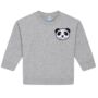 Babies Panda Organic Cotton Sweatshirt, thumbnail 1 of 6