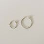 Rae | Gold Fill Or Sterling Silver Hinged Hoop Earrings, thumbnail 6 of 12