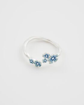 Forget Me Not Ring Silver, 2 of 6