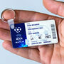 'Man Of The Match' Personalised Football Keyring, thumbnail 1 of 4