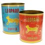 Set Of Two Large Leopard Storage Tins, thumbnail 2 of 5