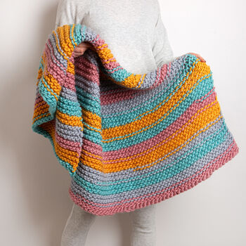 Make It Blanket Beginner Knitting Kit, 2 of 9