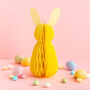 Reusable Honeycomb Bunny Decoration, thumbnail 3 of 6