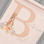 Bespoke Personalised Bunny Wall Hanger Baby/Child, thumbnail 4 of 6