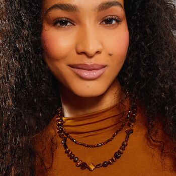 Brown Tiger's Eye Beaded Necklace, 2 of 2