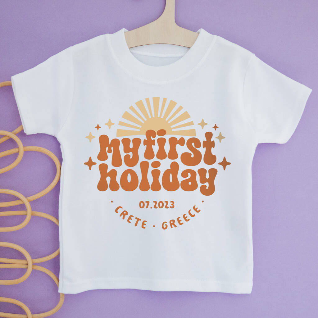 My First Holiday Sunshine T Shirt, 1 of 9