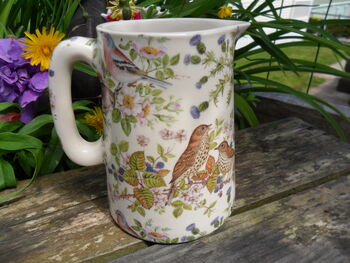 Half Pint Jug In British Birds Design, 5 of 7