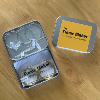 The Frame Maker DIY Wire Bike Sculpture, 12 of 12