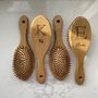 Personalised Wooden Hair Brush, thumbnail 1 of 5
