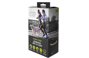 Hands Free Reflective Running Lead With Belt, 3 of 7