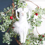 Christmas Ballet Dancing Mouse Tree Decoration, thumbnail 1 of 3
