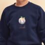 Personalised Kids Baseball Christmas Jumper, thumbnail 1 of 4