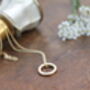Kensington Nine Carat Gold Polo Necklace, thumbnail 2 of 2