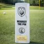 Personalised Nearest The Pin Golf Trophy – White Column Award, thumbnail 1 of 2
