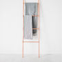 Copper Pipe Blanket And Towel Display Ladder, thumbnail 1 of 4