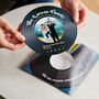 Personalised Retro Record Metal Photo And Song Print, thumbnail 1 of 3