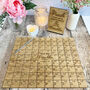 Personalised Oak Jigsaw Wedding Alternative Guestbook 82 Pieces, thumbnail 1 of 6