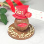 Terry’s Chocolate Orange® With Red Hat And Lips, thumbnail 3 of 4