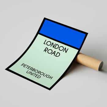 London Road Monopoly Peterborough Football Print, 2 of 2