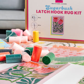 Sugarbush Latch Hook Rug Craft Kit, 6 of 6