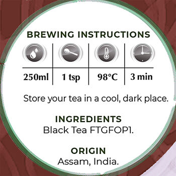 Supreme Assam Tea Mokalbari East Estate 150g Tin, 4 of 4