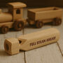 Full Steam Ahead Engraved Train Wooden Whistle | Choo Choo | Gift Boxed | Holiday Stocking Filler | Seasonal Fun Charming Toy Gift For Kids, thumbnail 1 of 2