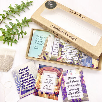 New York Tea Gift Set | Travel Gift, 9 of 12