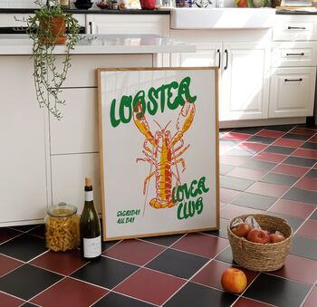 Lobster Lover Club Print, 2 of 4