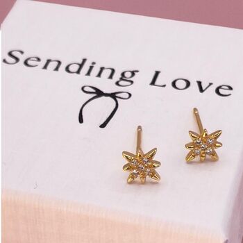Star Christmas Earrings, 5 of 5