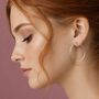 Rose Gold Plated And Sterling Silver Two Tone Ear Jackets, thumbnail 1 of 5