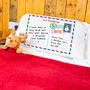 Personalised Letter To Santas Christmas Pillow Case, thumbnail 2 of 5