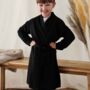 Personalised Kids Cotton Wrap Style Dressing Gown, thumbnail 5 of 8