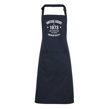 Birthday Apron 30th/40th/50th/60th/70th Birthday Gift, 3 of 6