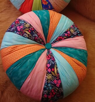 Floral Round Cushion, 2 of 8