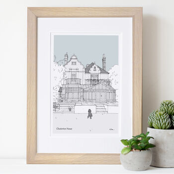 Personalised Architectural Style House Illustration, 5 of 12