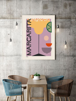 Margarita Cocktail Art Print, 3 of 3