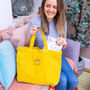 Personalised Embroidered Rainbow Tote Bag, thumbnail 1 of 5