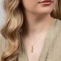 Luxury 9ct Gold Infinity Pendant Necklace, thumbnail 1 of 4