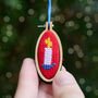 Make Your Own Christmas Bauble Cross Stitch Kit, thumbnail 2 of 8