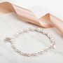 Personalised Swarovski Pearl Bridal Bracelet, thumbnail 2 of 5