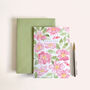 Floral Blooms Greetings Card, thumbnail 1 of 2