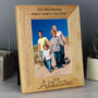 Personalised Our Adventures Wooden Photo Frame, thumbnail 2 of 4