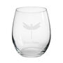 Personalised Firefly Engraved Glass, thumbnail 1 of 6