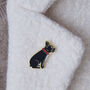 French Bulldog Christmas Dog Pin, thumbnail 2 of 3