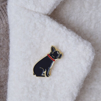 French Bulldog Christmas Dog Pin, 2 of 3