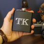 Personalised Initials Hip Flask With Matching Tin, thumbnail 8 of 8